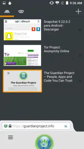 Orfox: Tor Browser скриншот 8