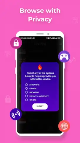 Fire VPN - Vpn Proxy Browser скриншот 2