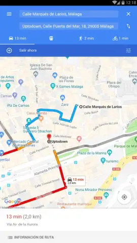 Google Maps Go скриншот 6