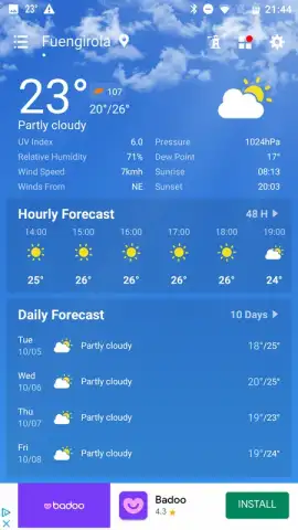 Local Weather Forecast скриншот 3