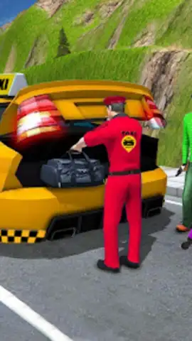 Taxi Games Driving Car Game 3D скриншот 1