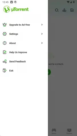 uTorrent скриншот 1