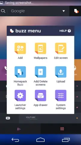 Buzz Launcher скриншот 1