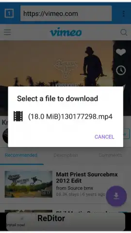 VIP Video downloader скриншот 4