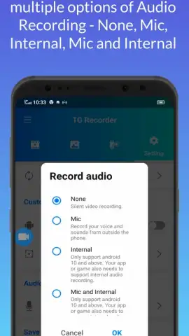 TG Recorder - Screen Recording скриншот 5