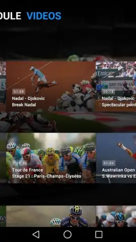 Eurosport Player скриншот 14