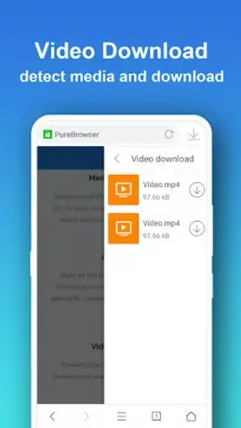 Pure Web Browser-Ad Blocker скриншот 3
