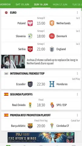 BeSoccer скриншот 9