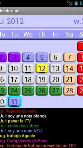 CalendarLab скриншот 4