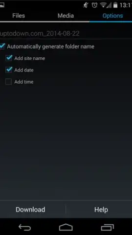 GetThemAll Any File Downloader скриншот 4