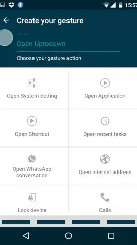 Finger Gesture Launcher скриншот 4