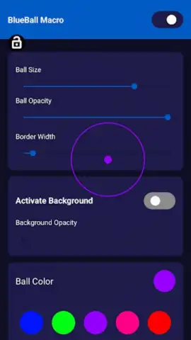BlueBall Macro скриншот 4