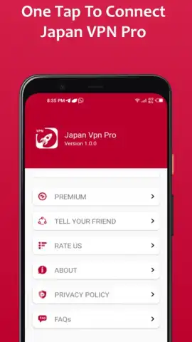 Japan Vpn Pro скриншот 2