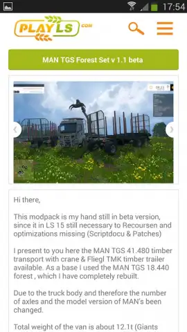 Farming simulator 15 mods скриншот 3