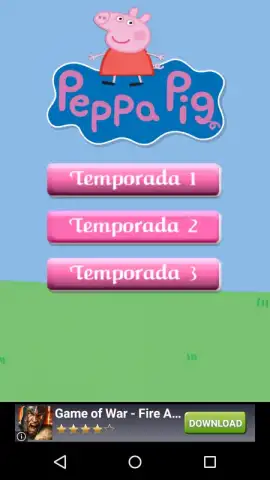 Vídeos Peppa Pig скриншот 1