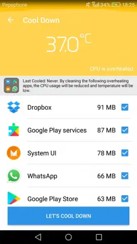 Cooling cleaner pro скриншот 6