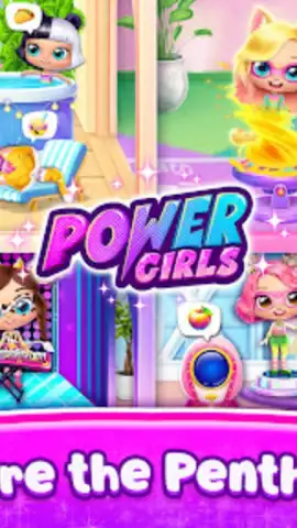Power Girls - Fantastic Heroes скриншот 3