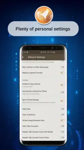 ElGrami Advanced Unofficial Telegram With Proxy скриншот 1