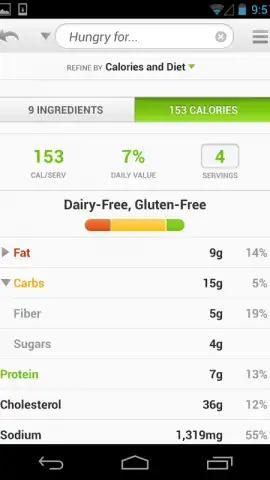 Recipes & Nutrition скриншот 16