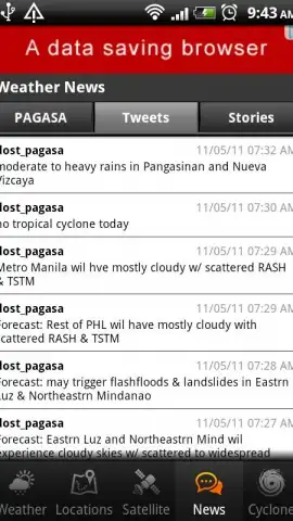 PH Weather скриншот 3