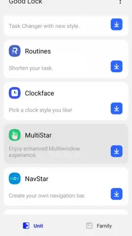 Samsung Good Lock скриншот 3