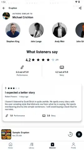 Audible скриншот 5