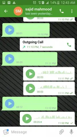 PAK messenger Voice And Chat скриншот 3