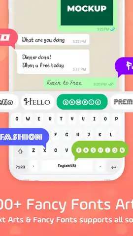 Emoji Keyboard Fonts & Themes скриншот 5