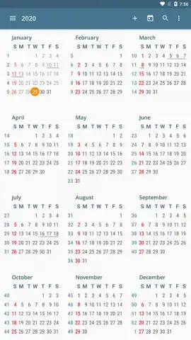 aCalendar скриншот 1