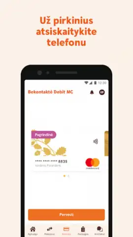 Swedbank скриншот 3
