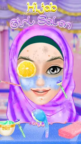 Hijab Girl Salon- Muslim Fashion Princess Makeover скриншот 3