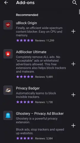 Iceraven Browser скриншот 3