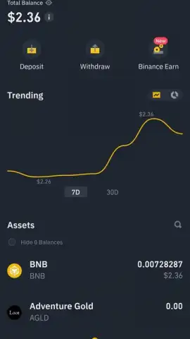 Binance скриншот 2