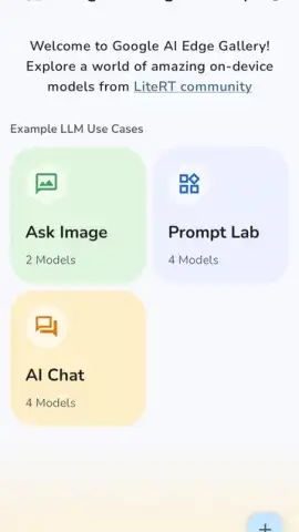 Google AI Edge Gallery скриншот 16