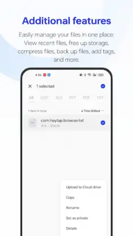 ColorOS My Files скриншот 11