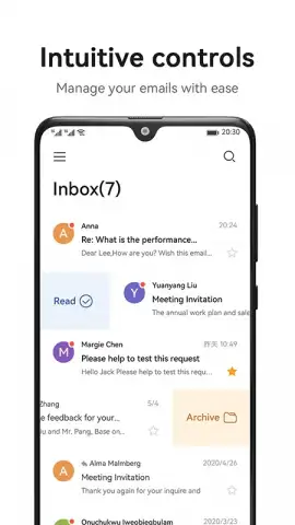Petal Mail скриншот 2