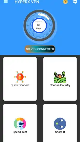 HYPERX VPN скриншот 2