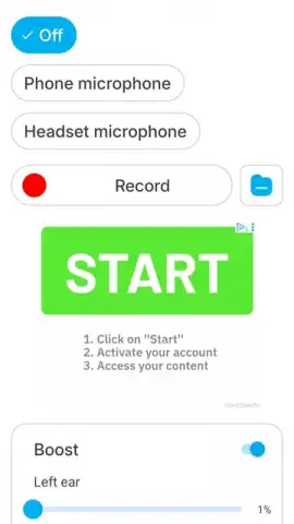 Hearing Aid App скриншот 2