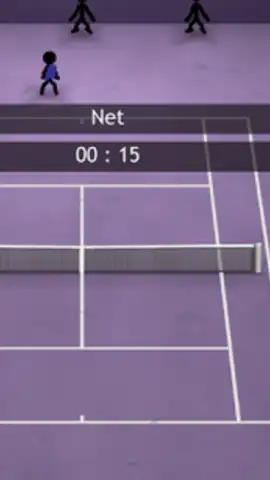 Stickman Tennis скриншот 2