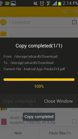 dodol File Explorer скриншот 2