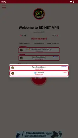 BD NET VPN скриншот 7