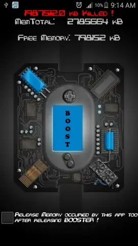 < 1 GB RAM Booster скриншот 2