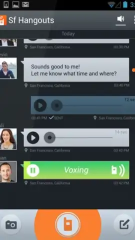 Voxer Walkie-Talkie PTT скриншот 3