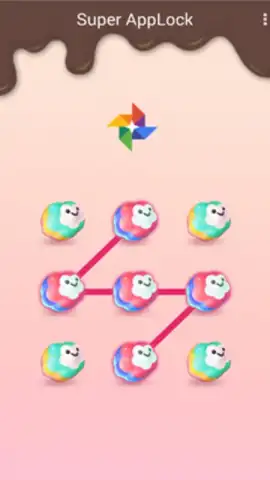 AppLock Theme Candy Sweety скриншот 3
