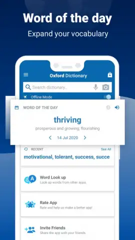 Oxford Dictionary скриншот 5