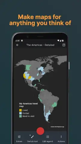 MapChart скриншот 3