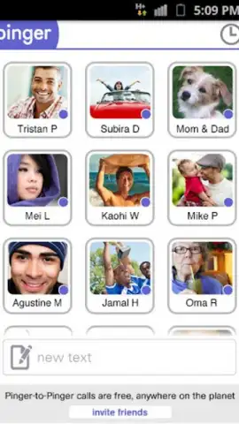Pinger Messenger скриншот 1