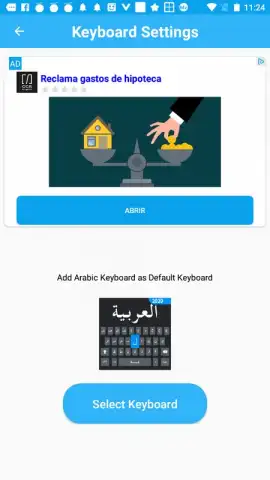 Easy Arabic keyboard and Typin скриншот 4