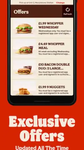 Burger King App: Food & Drink скриншот 8