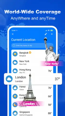 Weather Live - Widgets & Radar скриншот 1